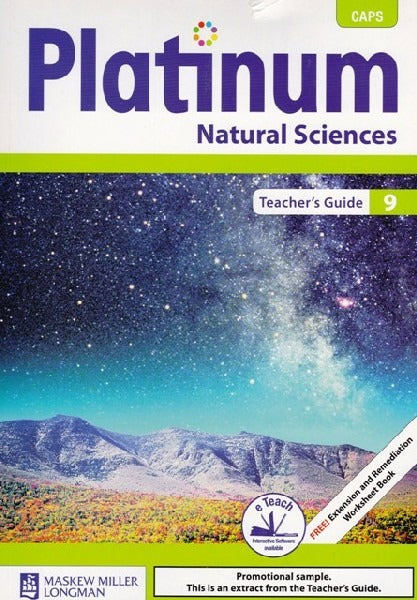 Platinum Natural Science Grade 9 Teachers Guide