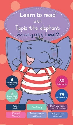 Learn to read Tippie Level 2 Activity set 4