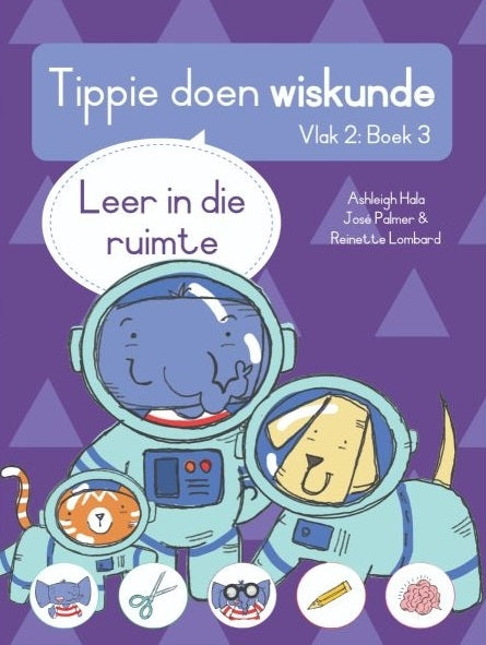 Tippie doen wiskunde Vlak 2 Boek 3: Leer in die ruimte