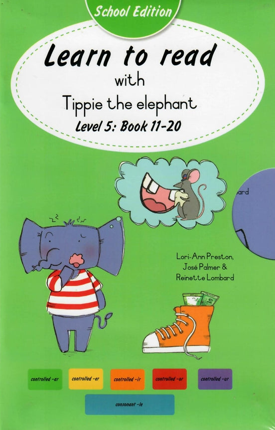 Learn to Read Level 5 Tippie Boxset School Edition Books 11 - 20