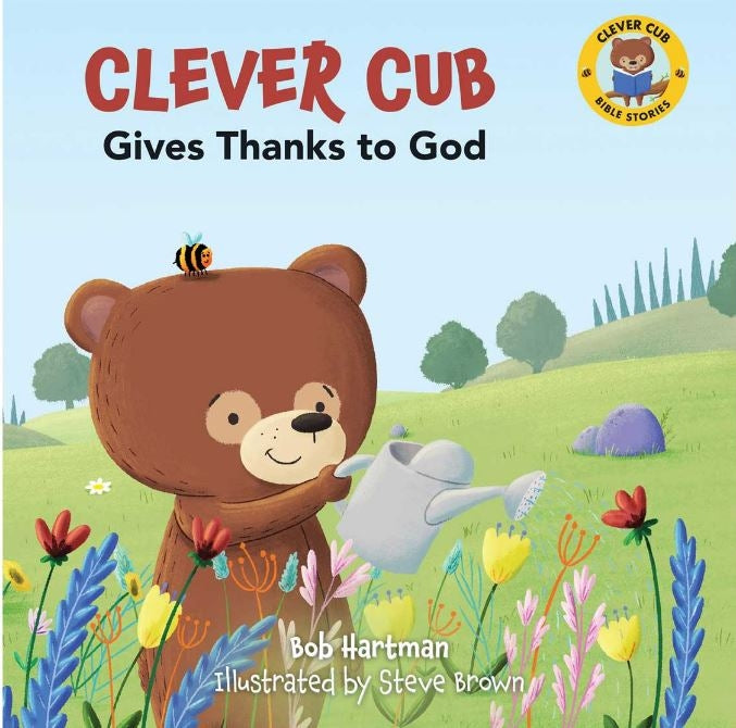 Clever Cub Gives Thanks to God