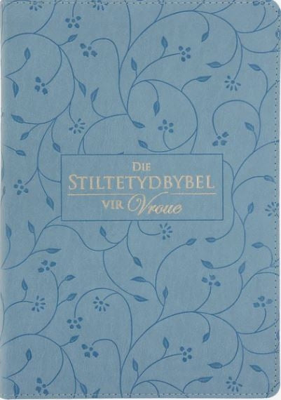 Die Bybel NLV Blougrys Kunsleer Stiltetydbybel vir Vroue