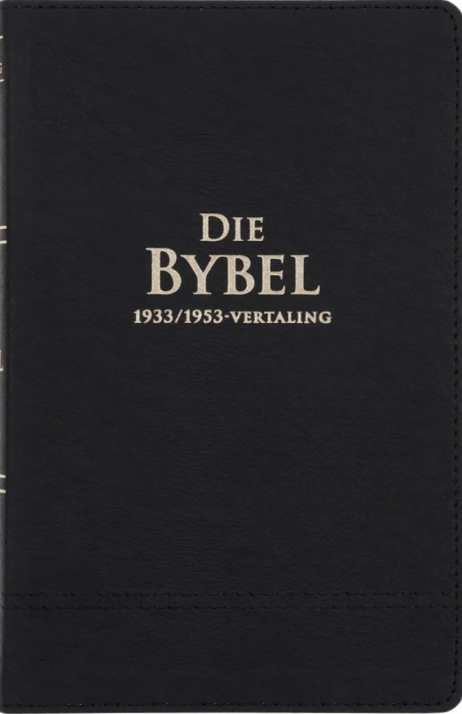 Die Bybel 1933/1953 Vertaling Swart Kunsleer