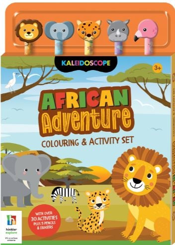 African Adventure Colouring & Activity Set