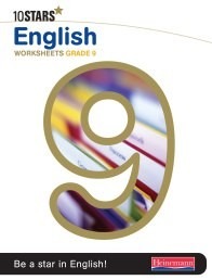 10 Stars English workbook Grade 9