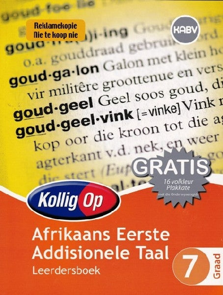 Kollig op Afrikaans EAT Graad 7 Leerderboek
