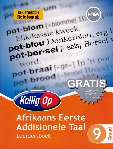 Kollig op Afrikaans EAT Graad 9 Leerderboek