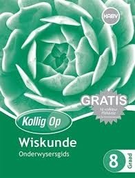 Kollig op Wiskunde Graad 8 Onderwysersgids & Gratis Plakaat Pak