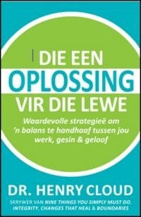 Die een oplossing vir die lewe