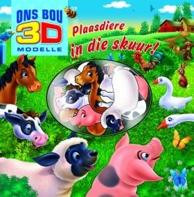 Kom ons bou 3D modelle: Plaasdiere in die skuur