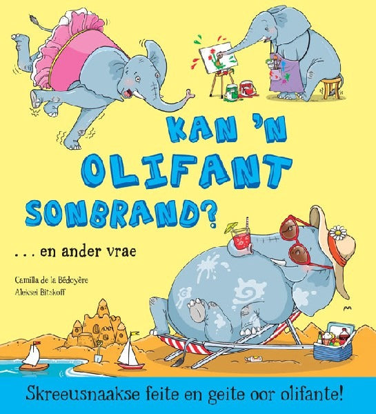 Kan 'n olifant sonbrand?