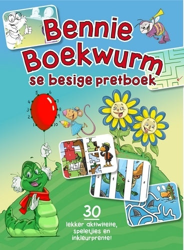 Bennie Boekwurm se besige pretboek