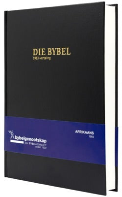Die Bybel 1983 Vertaling Grootdruk Swart Hardeband