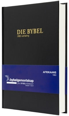 Die Bybel 1983 Vertaling Medium Swart Hardeband