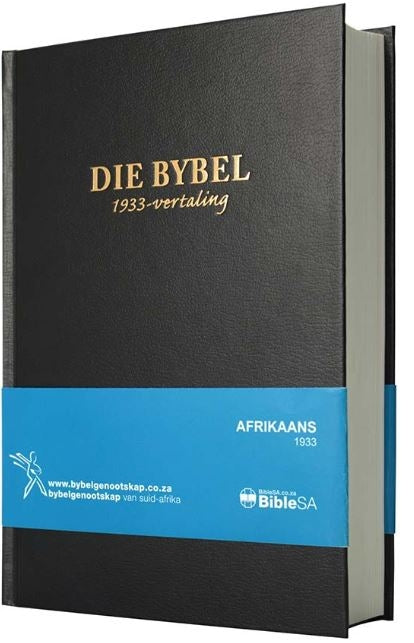 Die Bybel 1933 Vertaling Swart Hardeband
