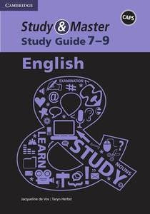 Study and Master Study Guide English Grade 7 to 9