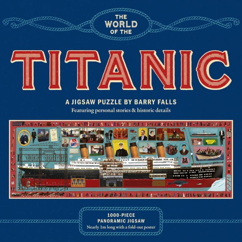 1000 Piece The World of the Titanic