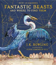 Newt Scamander Fantastic Beasts and Where to Find Them (Hardcover, Deluxe Illustrated Edition)
