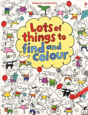 Lots of Things to Find & Colour