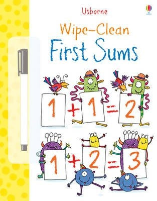 Wipe-Clean 1st Sums