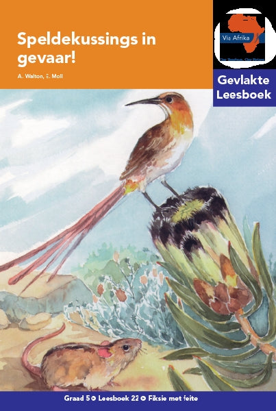 Via Afrika Leesboek 22: Graad 5 Speldekussings in gevaar!