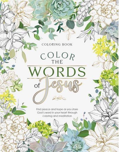 Color The Words Of Jesus
