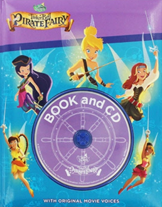Disney Tinker Bell and the Pirate Fairy Book and CD