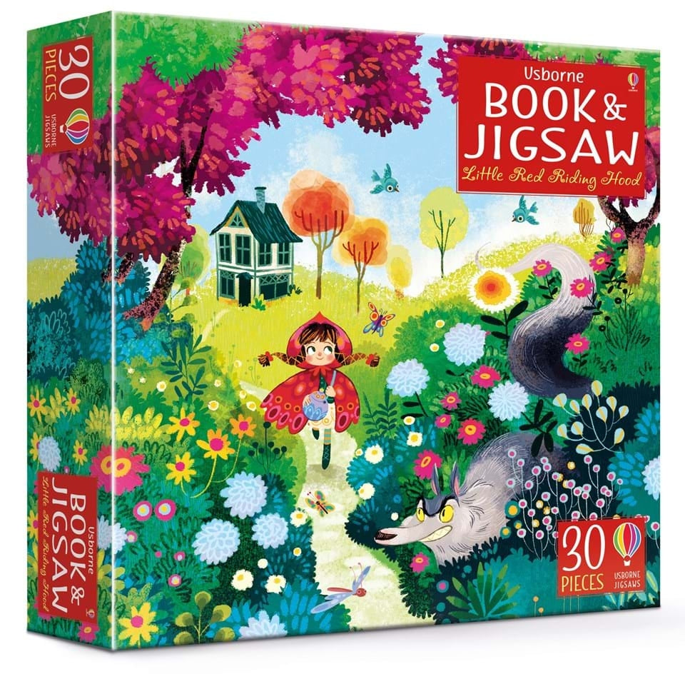 30 Piece Little Red Riding Hood with book