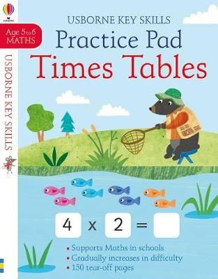 Key Skills Times Tables Practice Pad 5-6