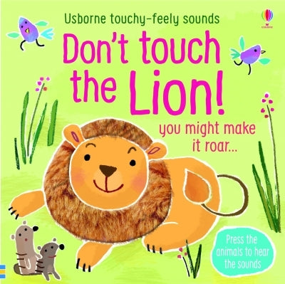 Don't Tickle the Lion Touchy Feely Sound