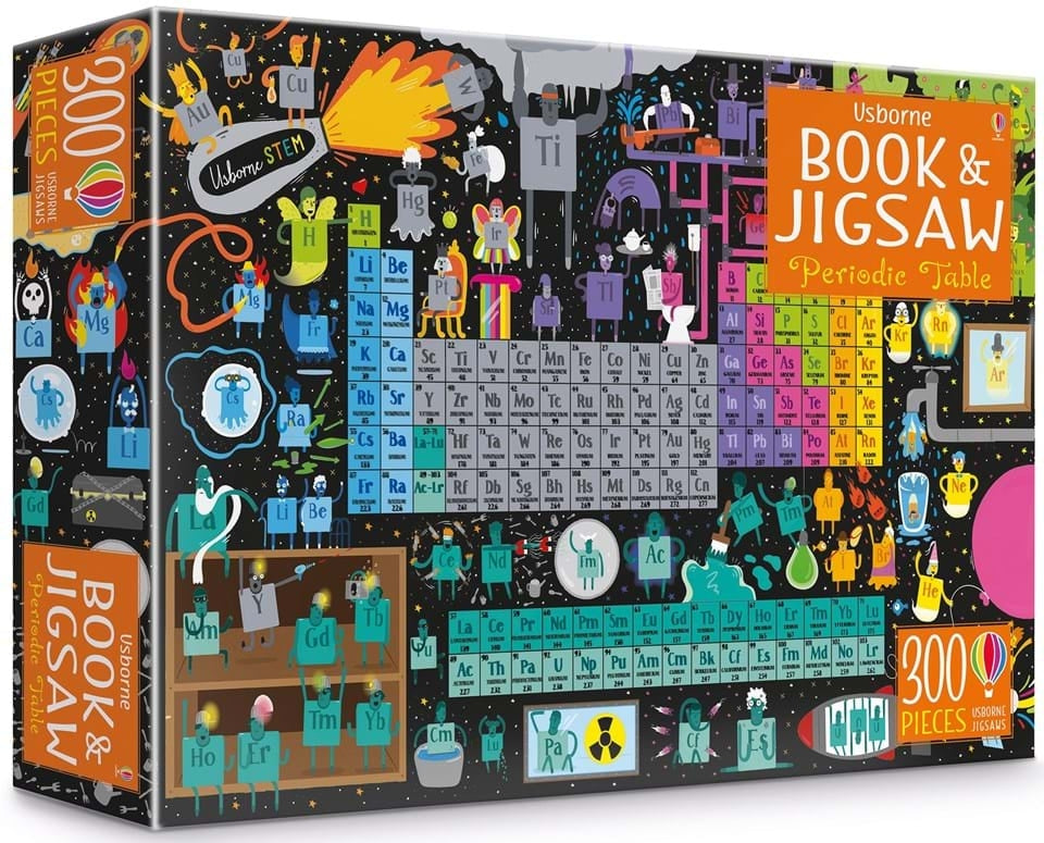 300 Piece Periodic Table Book and Jigsaw