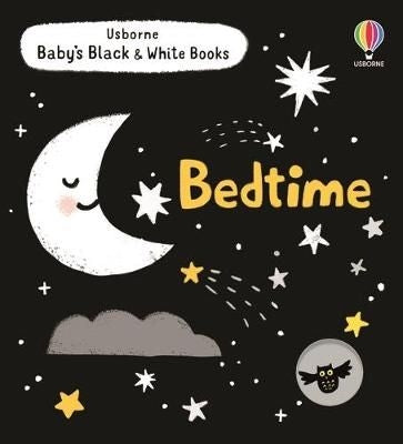 Babys Black & White Book: Bedtime