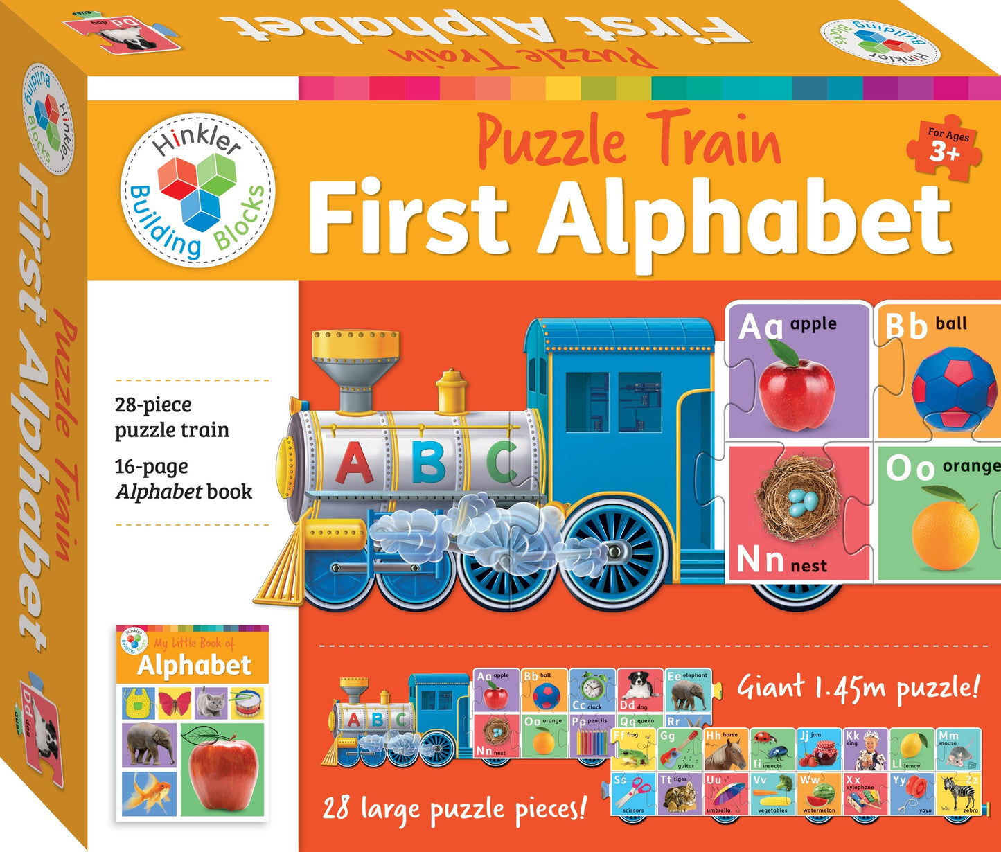 28 Piece First Alphabet Puzzle Train