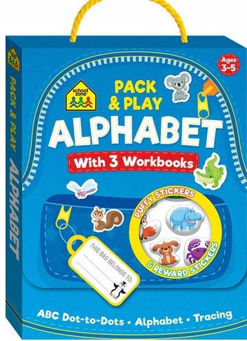 School Zone Pack & Play Satchel: Alphabet