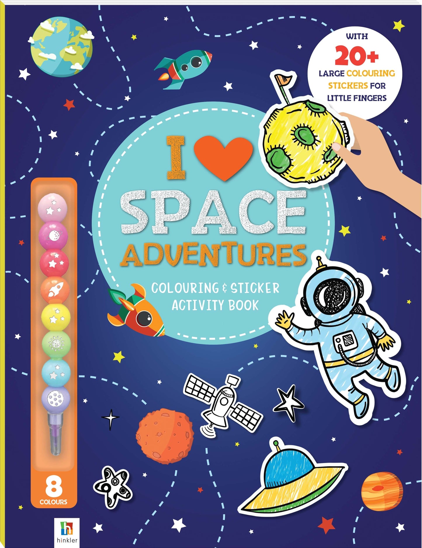 I Love Space Adventures: Colouring & Activity Book