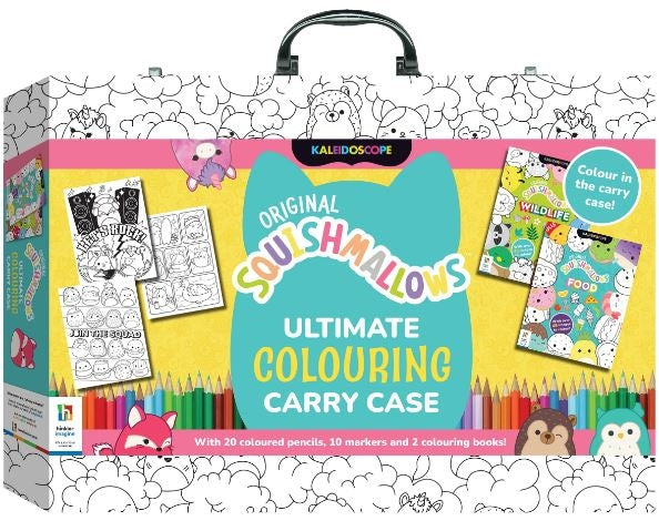Kaleidoscope Colouring Squishmallows Carry Case