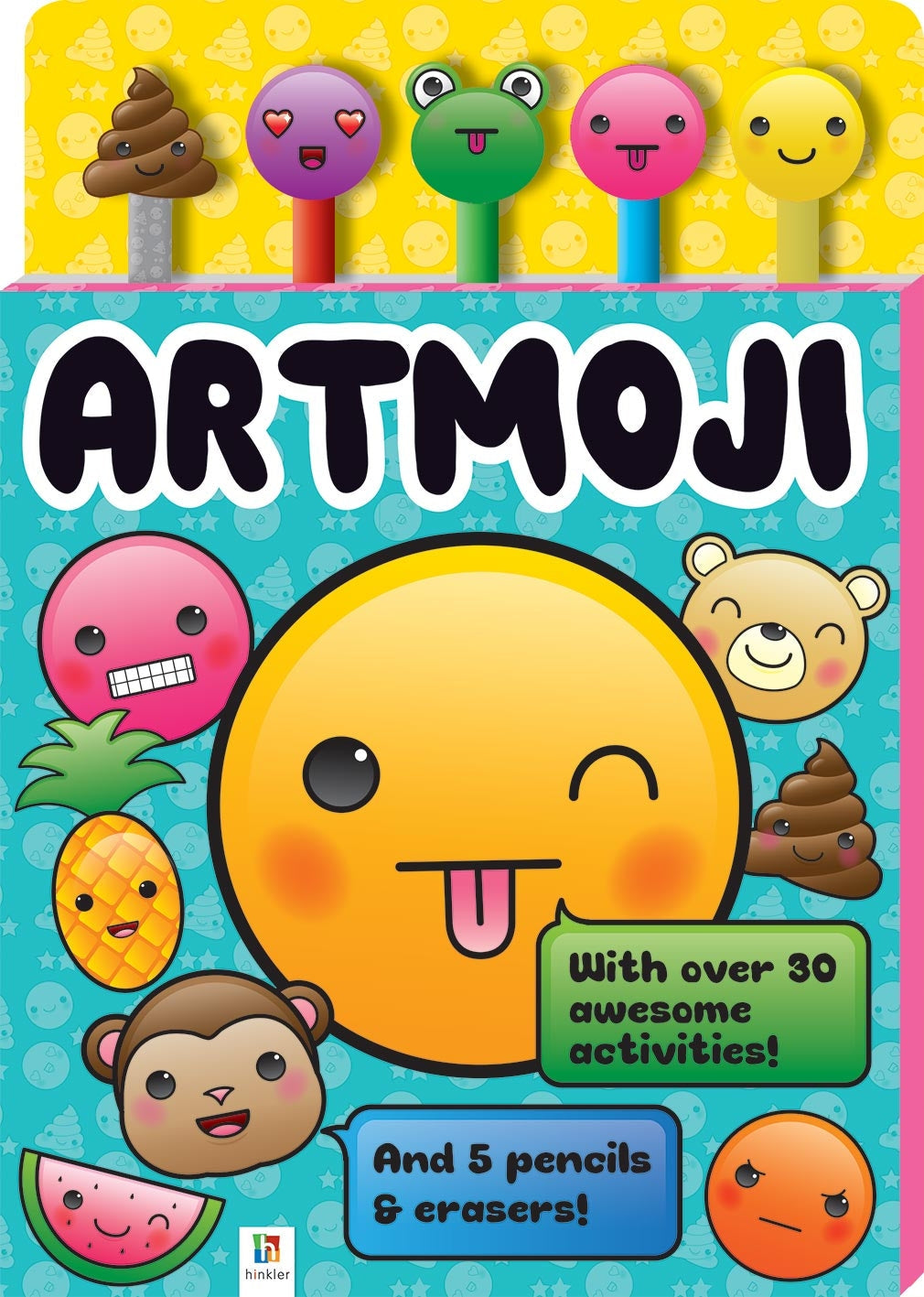 Artmoji 5 Pencils and Erasers