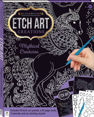 Mythical Creatures Etch Art