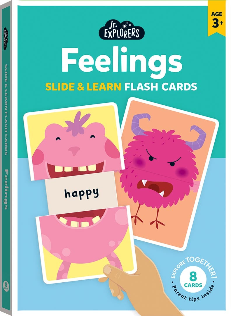 Feelings Slide & Learn Flash Cards