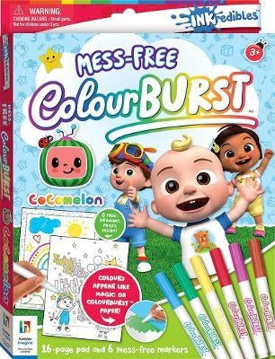 Inkredibles CoComelon Mess-Free Colour Burst Kit