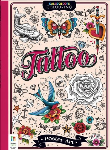 Kaleidoscope Poster Art Tattoo Art