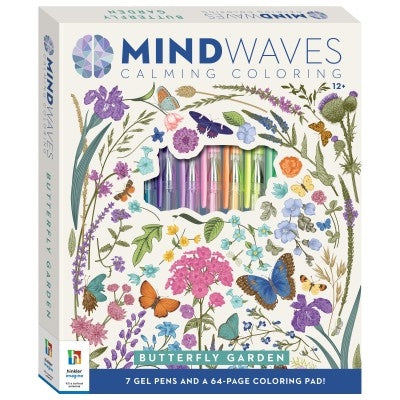 Mindwaves Butterfly Garden Colouring Kit