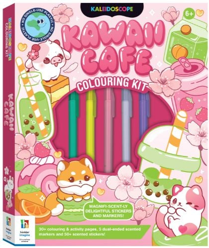 Kaleidoscope Colouring Kit Kawaii Café