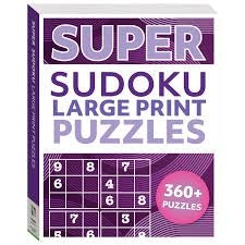 Super Large Print Puzzles Sudoku