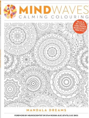 Mindwaves Calming Colouring Mandala Dreams