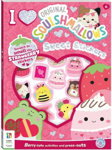 I Love Squishmallows Sweet Stickers