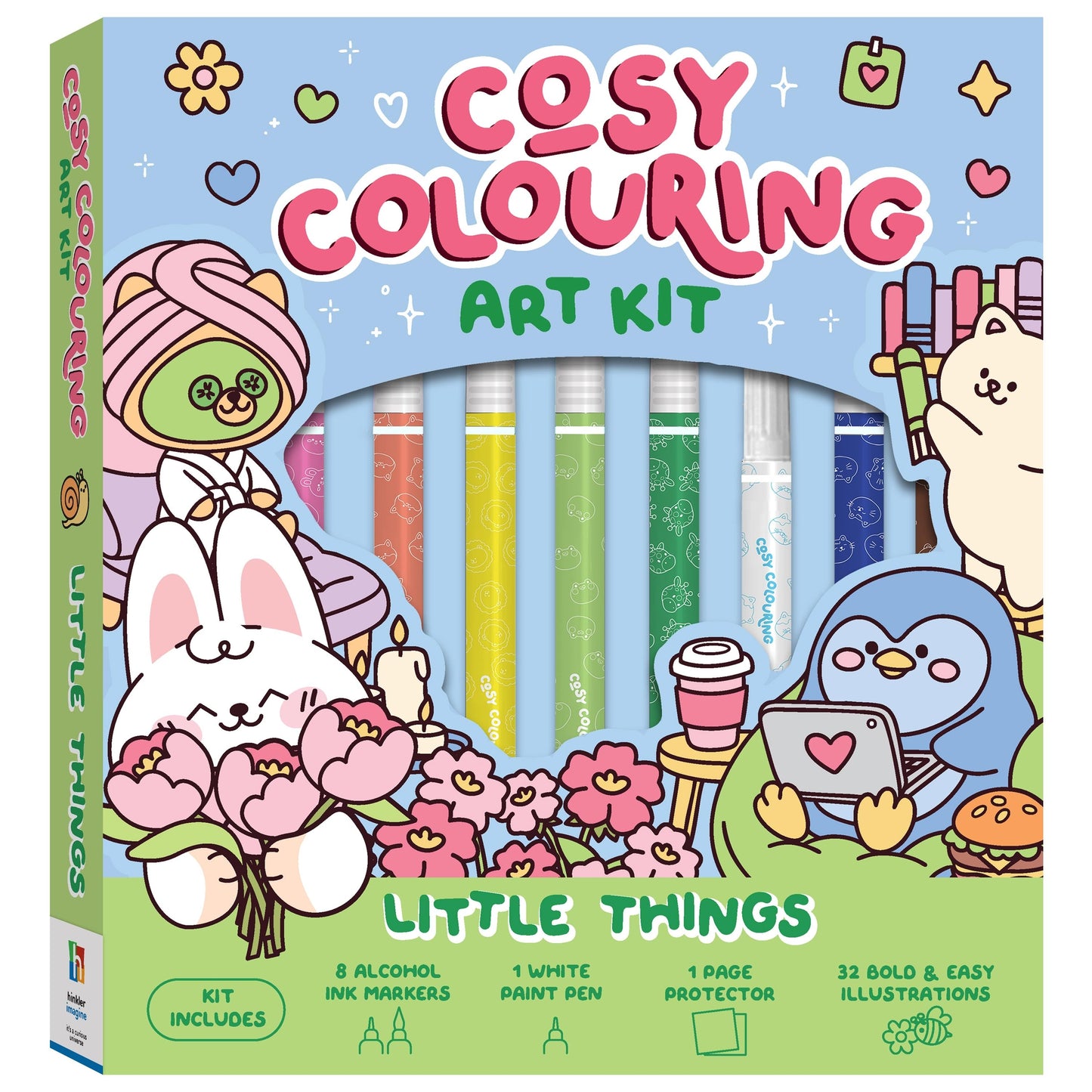 Art Maker Cosy Colouring Little Things Kit