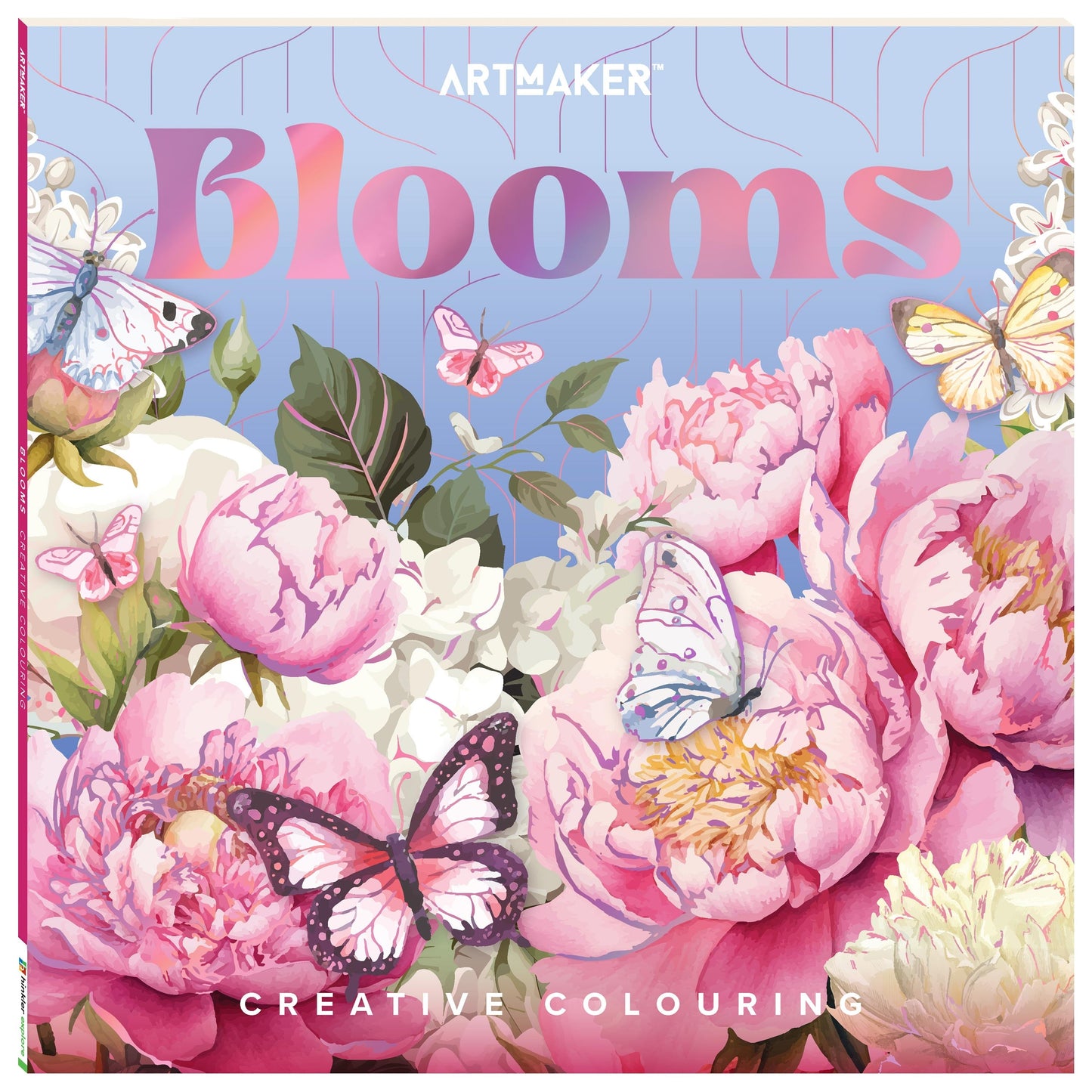 Art Maker Floral Blooms Colouring Book