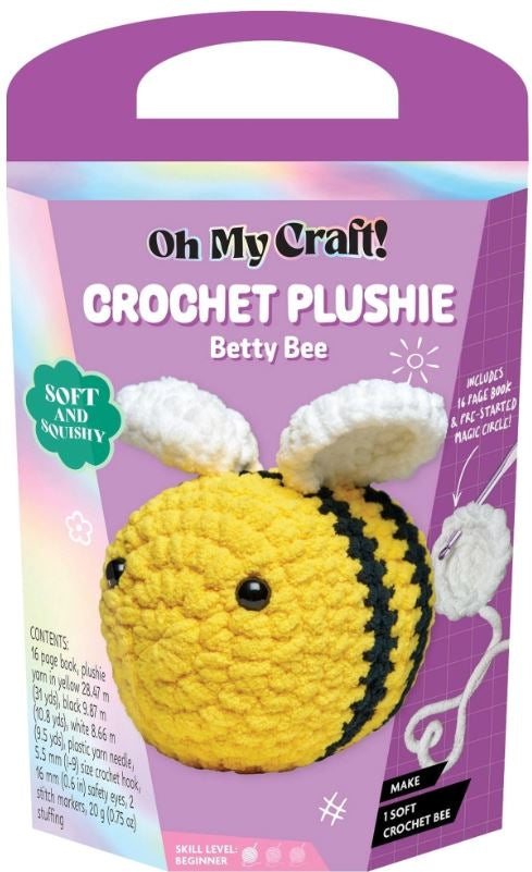 Crochet Plushie Betty Bee