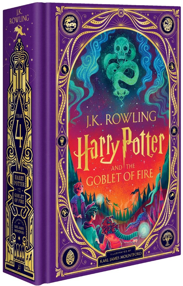 Harry Potter & The Goblet Of Fire Illustrated Edition